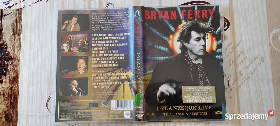 Bryan Ferry Dylanesque Live The London Sessions Wąbrzeźno