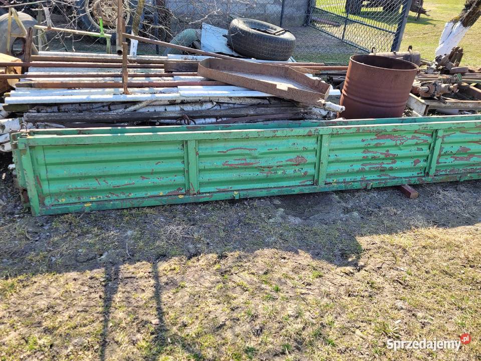 Przyczepa wywrotka jednoosiowa do remontu wielkopolskie Skulsk