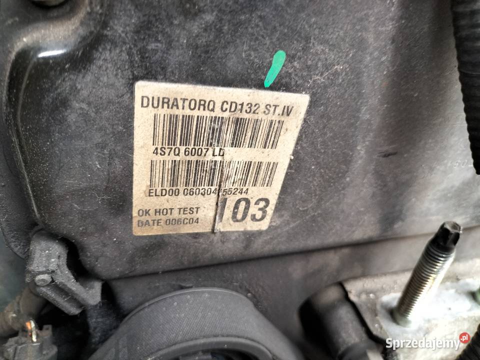 FORD MONDEO MK3 20 96KW SILNIK SKRZYNIA BIEGÓW lubelskie Kamień-Kolonia