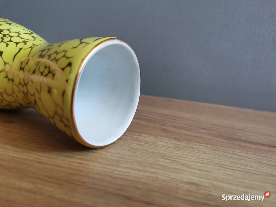Stary unikatowy wazon porcelana Chodzież design śląskie Siemianowice Śląskie