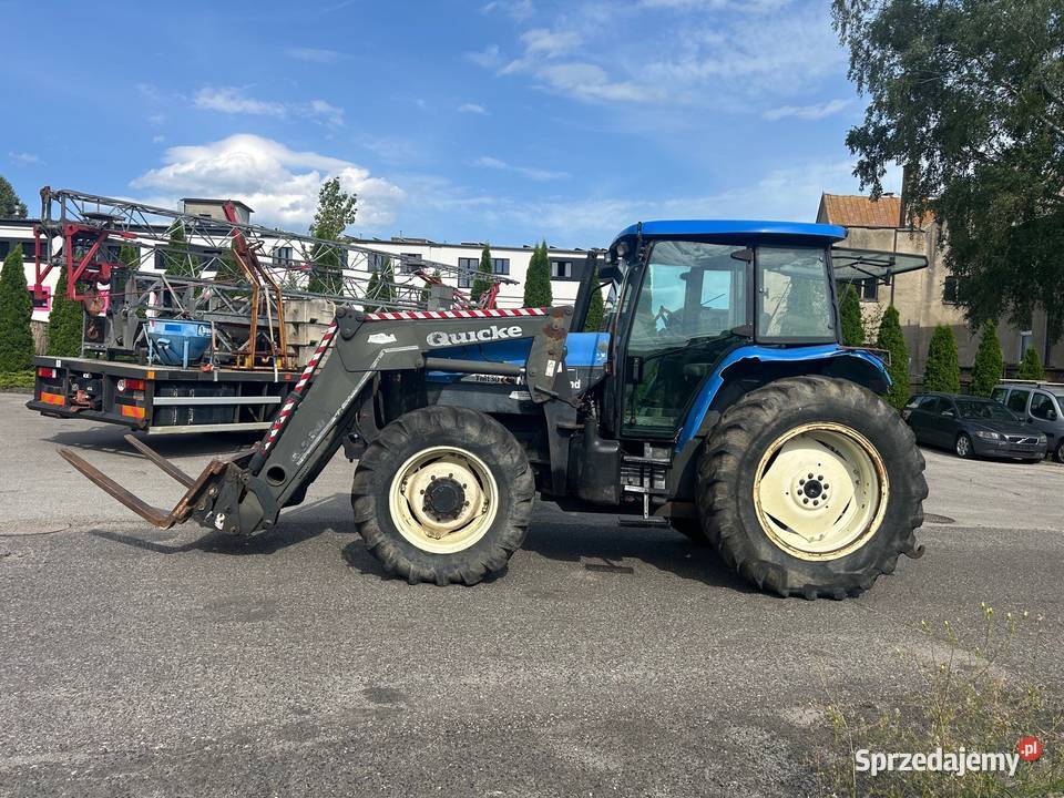 Ciągnik Holland TM 130 z ładowarką czołową TUR
