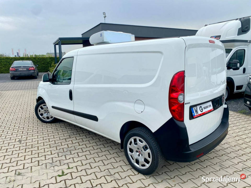 Fiat Doblo SALON MROŹNIA CHŁODNIA 20stC DŁUGI Rok produkcji 2020 wielkopolskie Leszno sprzedam