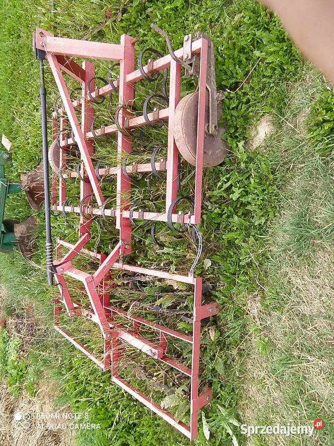 Agregat 210 m Pług 2i3 skibowy rozsiewcz i brona nieuszkodzony Brodnica sprzedam