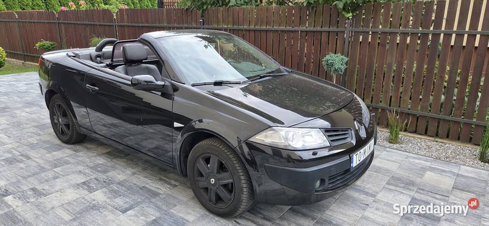 Renault megane II cc 16 czarny świętokrzyskie Ostrowiec Świętokrzyski