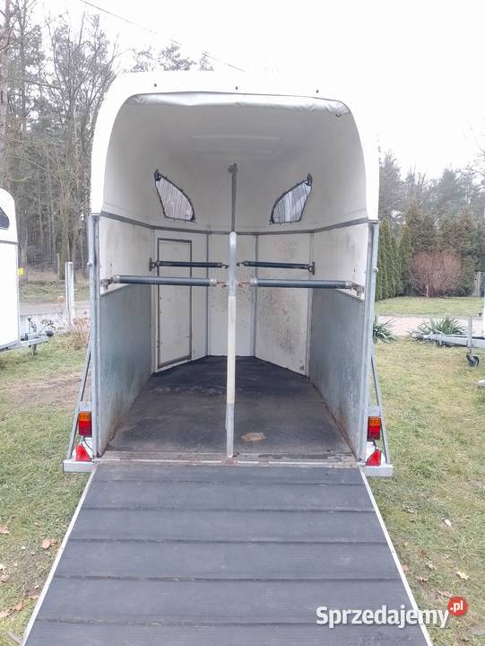 Do sprzedania przyczepa do przewozu dwóch koni Żerdzina
