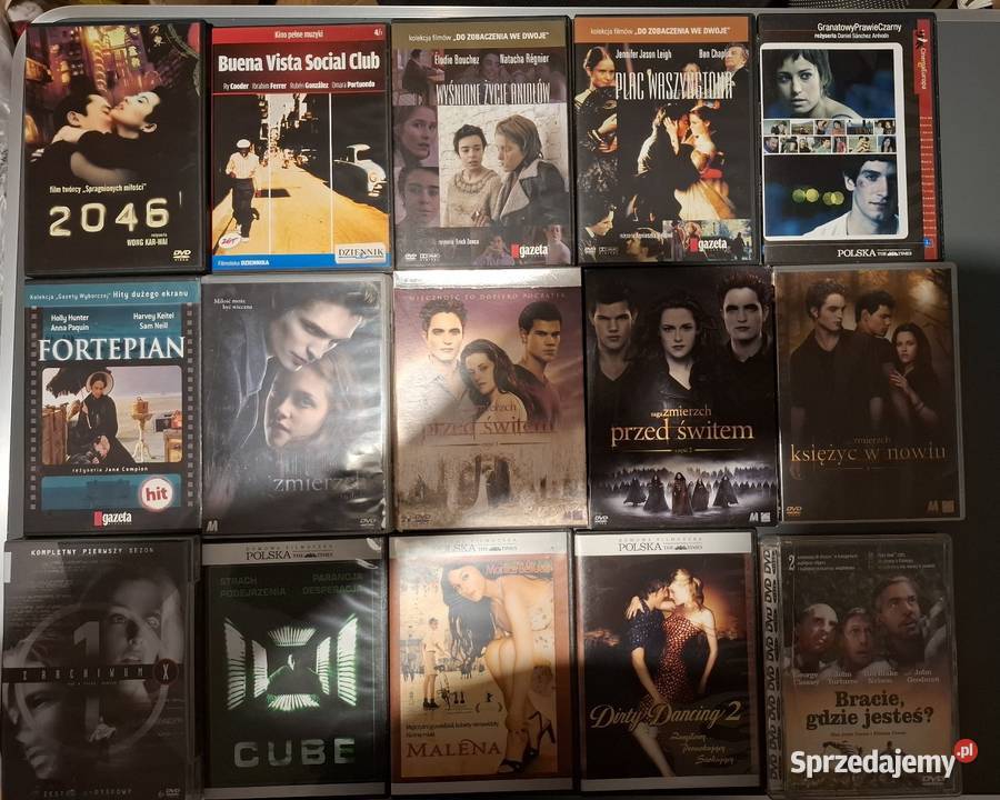 Kolekcja Filmów DVD Część Nowych w Folii 140 mazowieckie Sochaczew