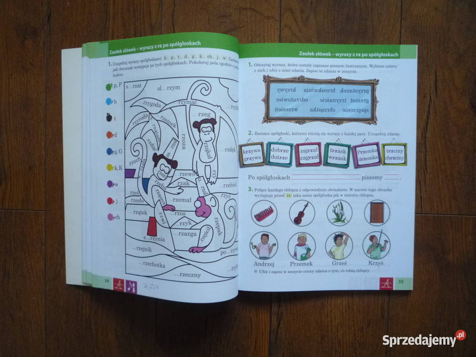 Nasze ćwiczenia 2 część 2 i 3 Klasa 2 J polski tradycyjny podręcznik Szczecin