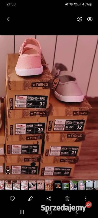 Sandałki buciki letnie dziewczęce