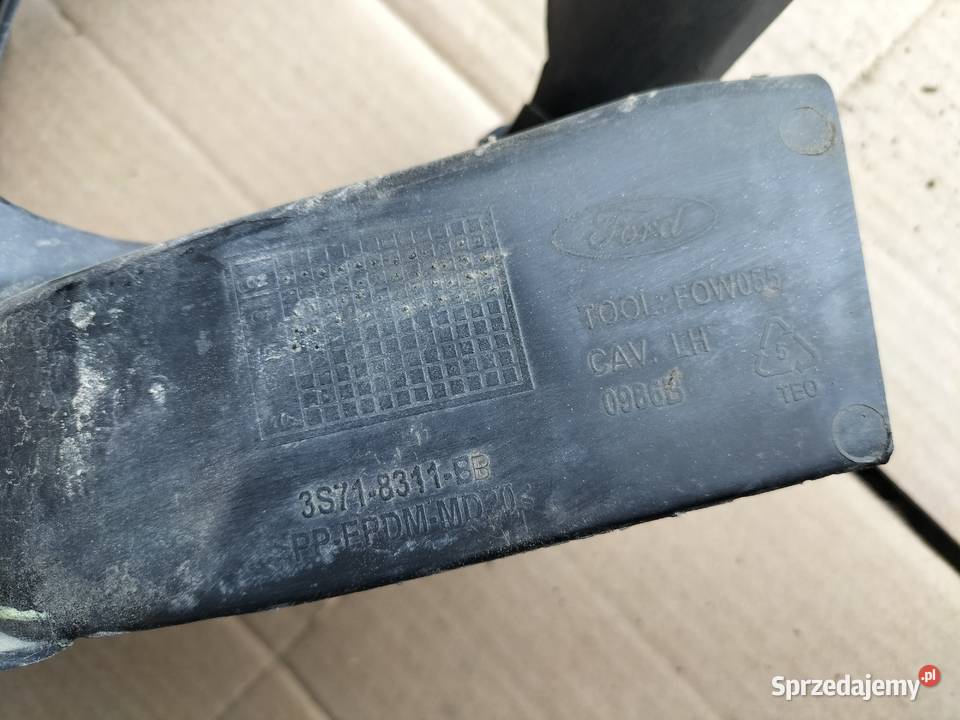 FORD MONDEO MK3 20 TDCI OSŁONA RURY REZONATORA Kamień-Kolonia