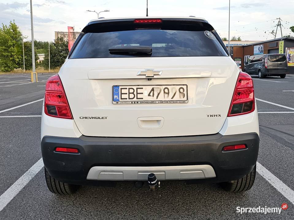 Chevrolet Trax 14T LTZ 140 2014r przyciemniane szyby łódzkie