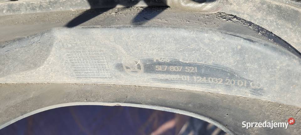 SPOILER ZDERZAKA TYŁ SKODA OCTAVIA IV DOKLADKA Ruda Śląska