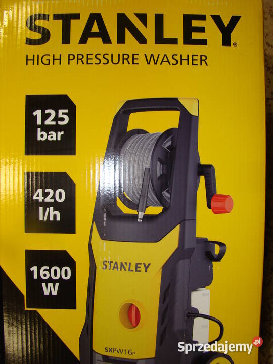 Myjka ciśnieniowa STANLEY 1600W 125bar 420lh Ref Myjki ciśnieniowe Bielsko-Biała sprzedam