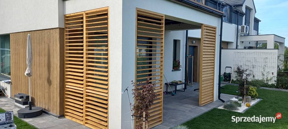 żaluzje ogrodowe zabudowa tarasów lubelskie Jastków