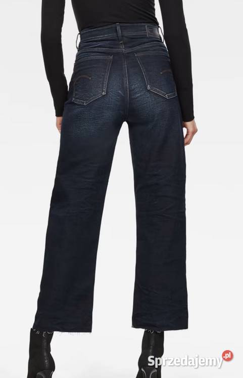 GSTAR RAW JEANSY SPODNIE DO KOSTEK Z SZEROKĄ Kalisz