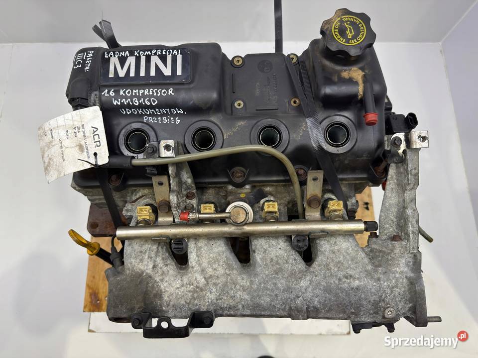 SILNIK W11B16A Mini Cooper S R50 R52 16 Rudka