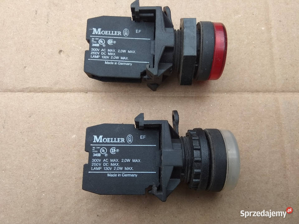 Kontrolka Moeller EF 250V 2 sztuki Elbląg sprzedam