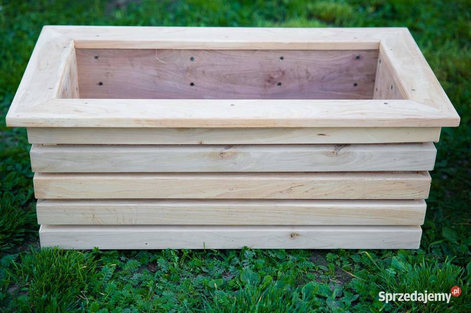 Donice ogrodowe drewniane Świderki