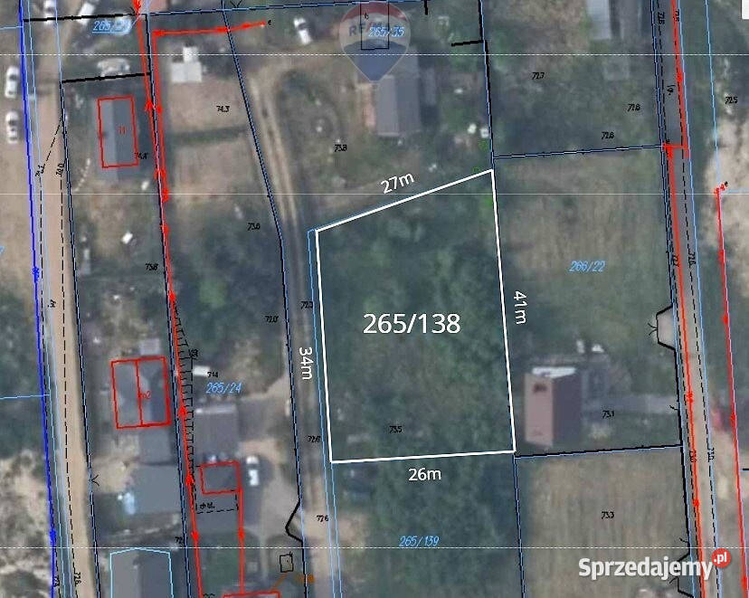 Działka budowlana 1000m2 Nowe Grochale sprzedam