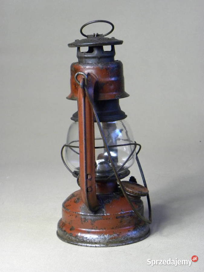 Polska lampa naftowa Jupiter 0 Huta Silesia Legnica
