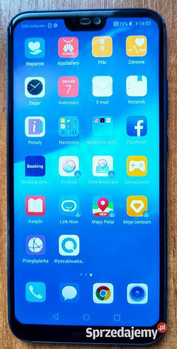 HUAWEI P20 lite niebieski Huawei Elektronika śląskie Bielsko-Biała