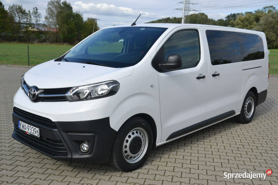 Toyota ProAce FAKTURA VAT 120 2x klimatyzacja 45001km małopolskie Kęty sprzedam