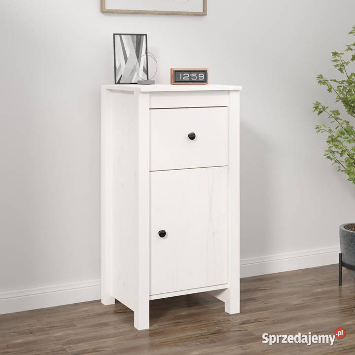 Szafka biała 40x35x80 lite drewno sosnowe Szafki Warszawa