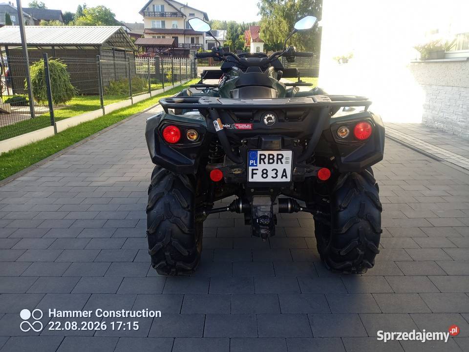 Can am Outlander 650 4x4 Idealny Stan 2023 Can-Am Brzozów sprzedam