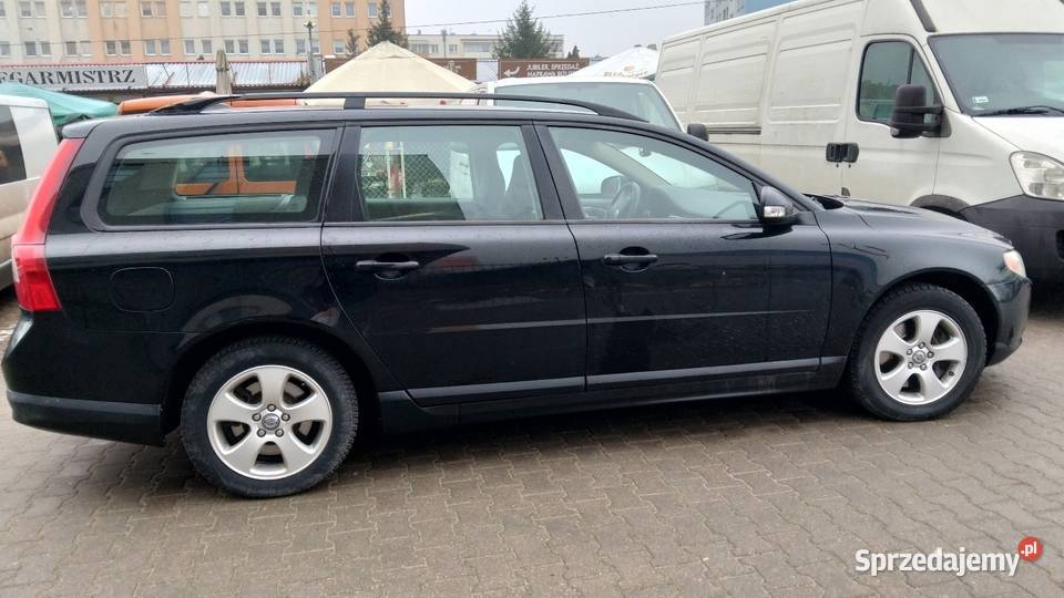 Volvo V70 24 D5 185 czarny Motoryzacja kujawsko-pomorskie Grębocin