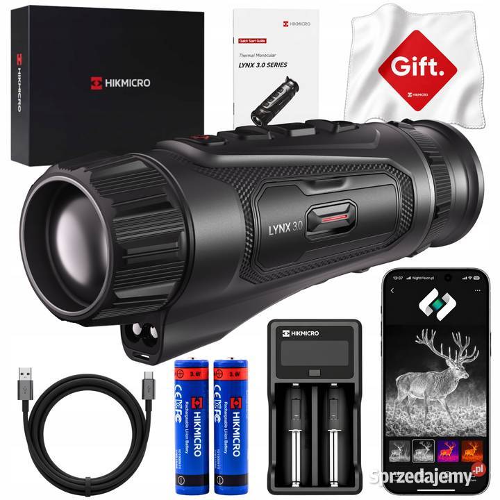 Kamera Termowizyjna Monokular Termowizyjny Hikmicro LYNX PRO LQ35L 3.0 / V3