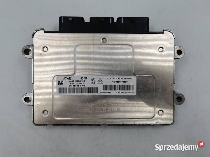 Sterownik Silnika Citroen C2 14 SW9660374680 osobowe mazowieckie Wyszków