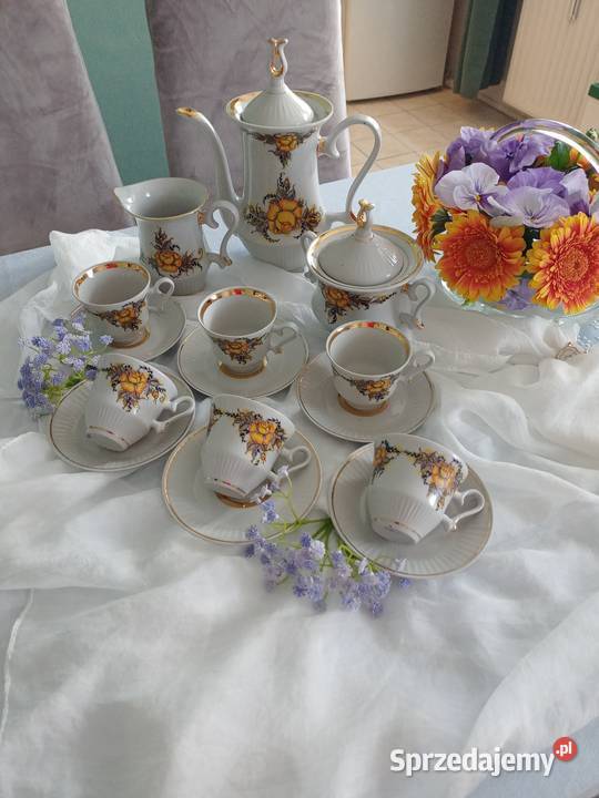 Zestaw do espresso porcelana Baranovka wielkopolskie Poznań