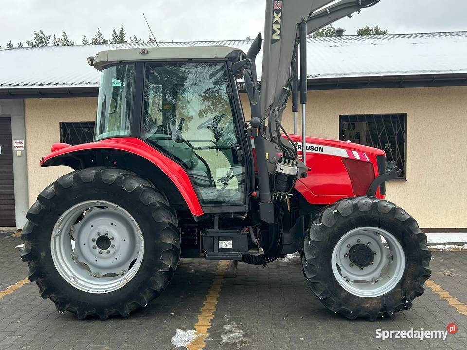 Massey Ferguson 5455 z turem MX mf 5445 class Laskowiec