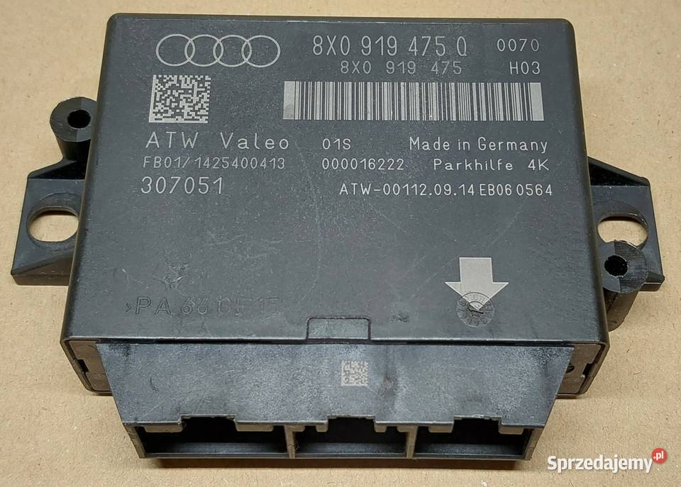 MODUŁ STEROWNIK PARKOWANIA PDC AUDI A1 osobowe Mielęcin