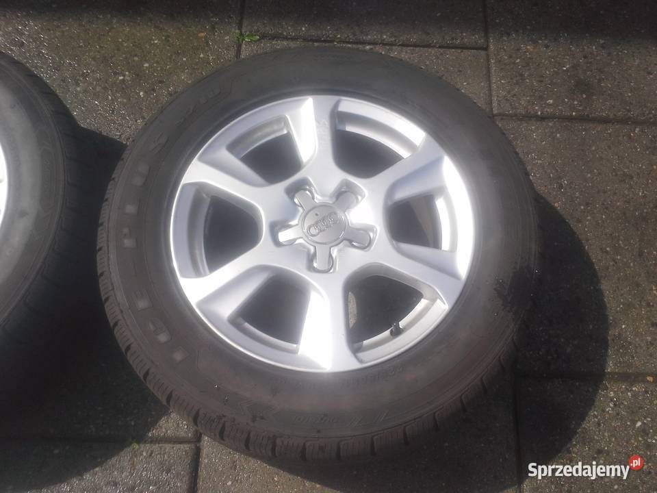 Audi A4 B8 komplet alumfelg z oponami 22555 R16 osobowe