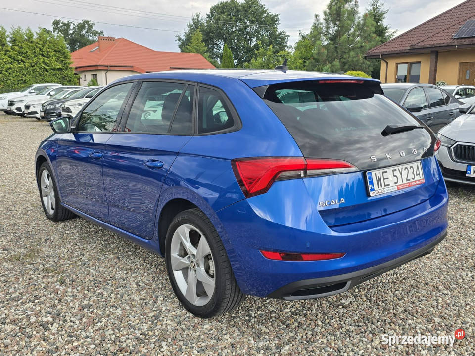 koda Scala STYLE Race Blue Salon Polska 2022