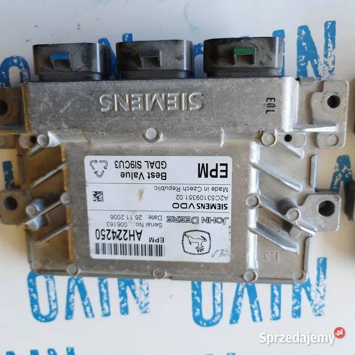John deere moduł sterowania AH224250 Łowicz