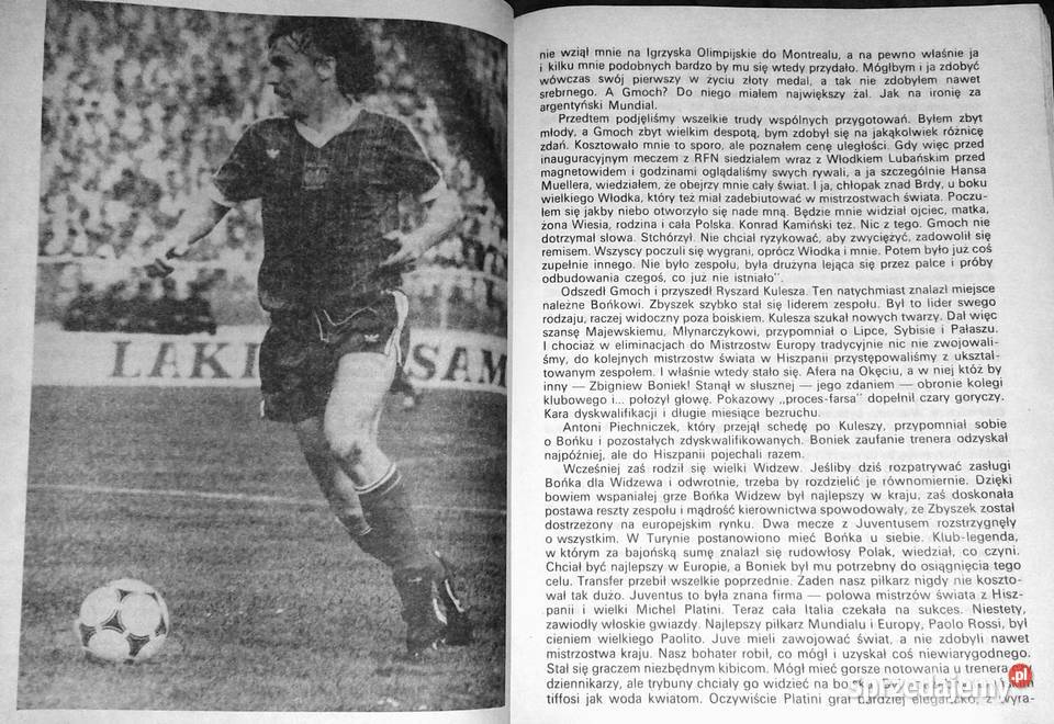 Strzał w dziesiątkę Lubański Górski Boniek Lato Chełm