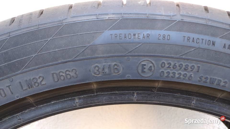 Continental ContiSportContact 5 22545 R19 96W Opony Jarocin