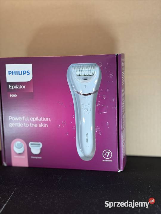 Philips Epilator Series 8000 BRE73010 Wet Dry 7 Pozostałe Prudnik