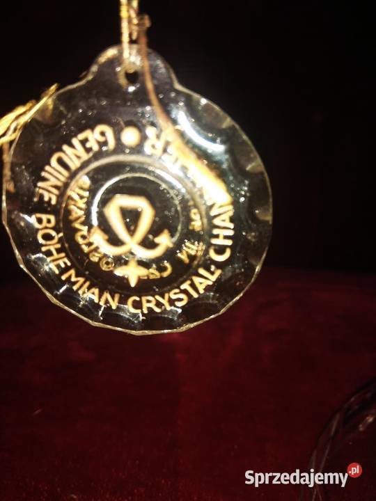 Lampa kryształowa Cristal z Genui Gdańsk sprzedam