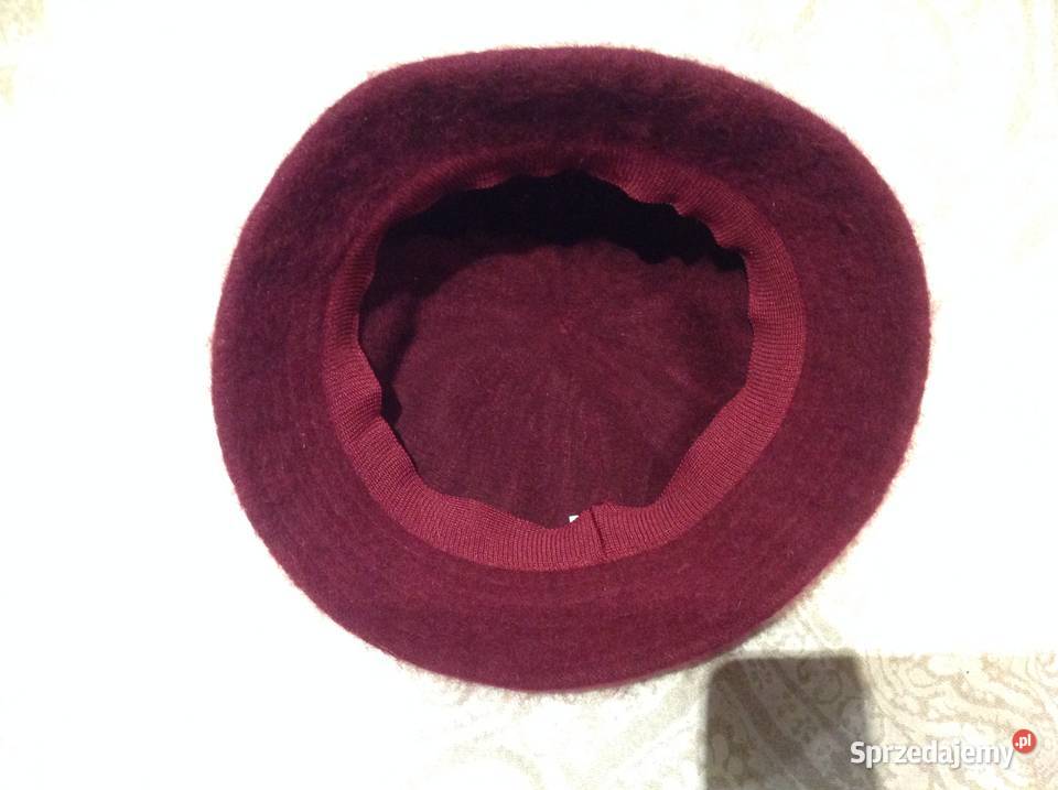 Kapelusz Czapka Damska ML 45 Wełna Angora 35 Nowa Sól