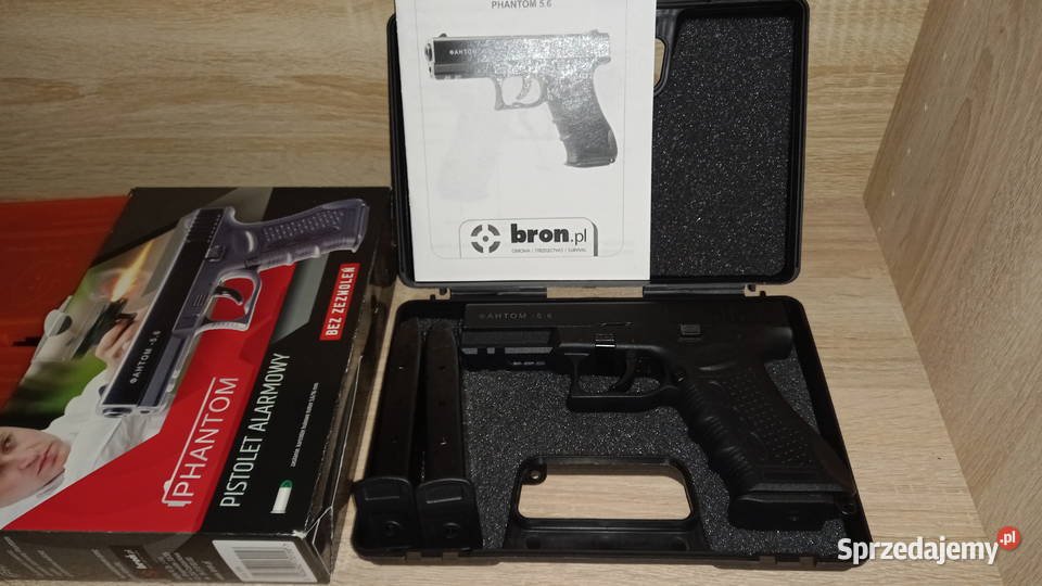 Pistolet hukowy Phantom 56 mm akcesoria Częstochowa