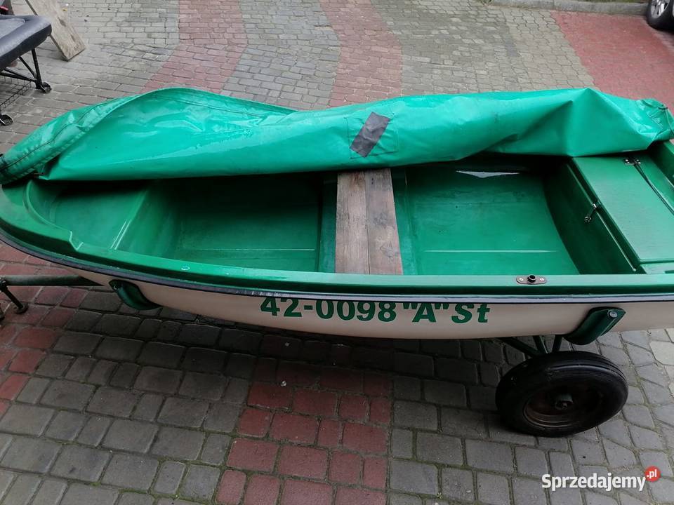 Łódka wędkarska NORTON wózek silnik sprzedam