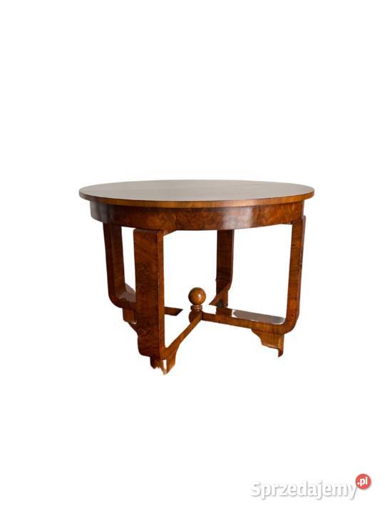 ORYGINALNY STÓŁ KULA ART DECO I KOMPLET 6 Warszawa