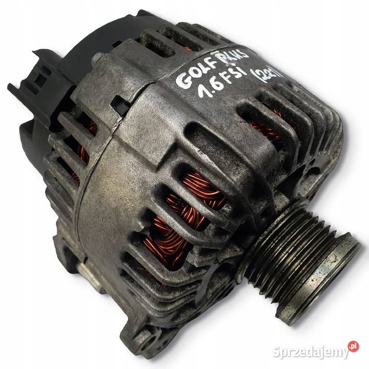 ALTERNATOR VW Golf V A3 8P 16 FSI oryginał VALEO Chełm