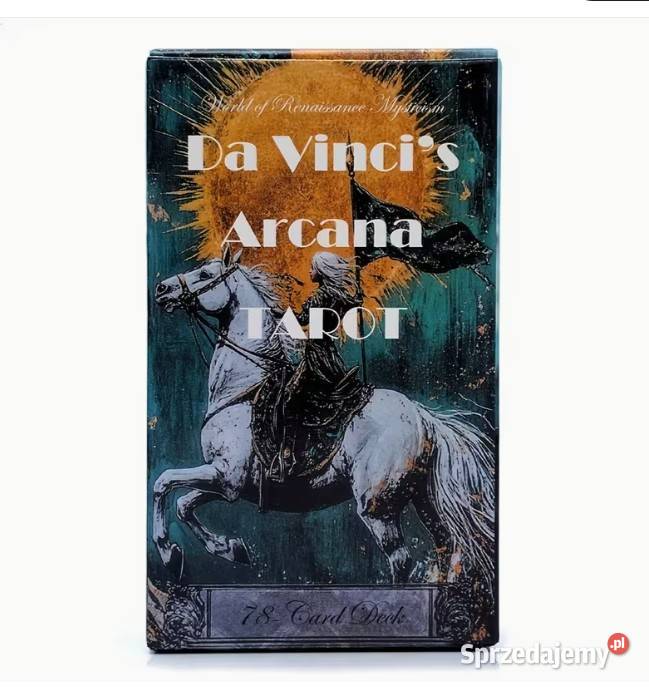 Kolekcjonerskie karty tarota Arcana da Vinci 78 mazowieckie Warszawa sprzedam