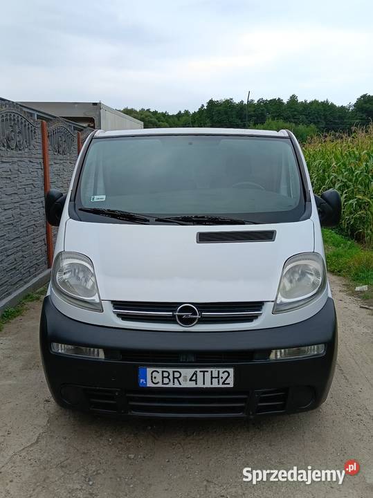 Opel vivaro 25cdti 2004r long nieuszkodzony Vivaro kujawsko-pomorskie Tadajewo