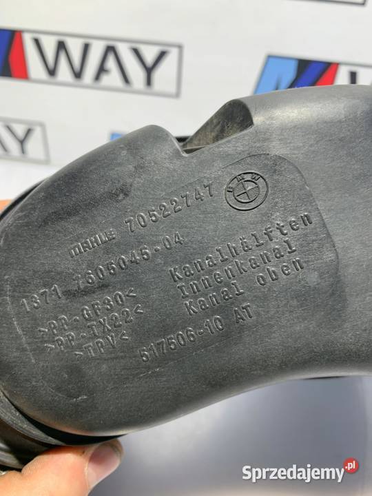 BMW F20 F21 F30 F32 F36 DOLOT KANAŁ WLOT osobowe