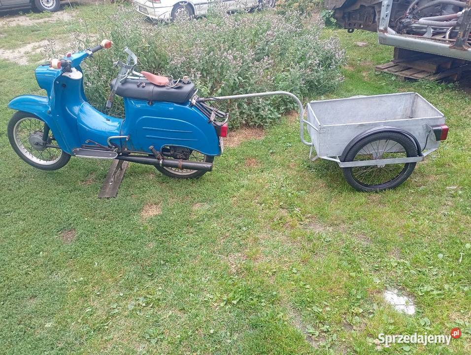 Simson schwalbe kr511 przyczepka siedzenie manualna zachodniopomorskie Stargard
