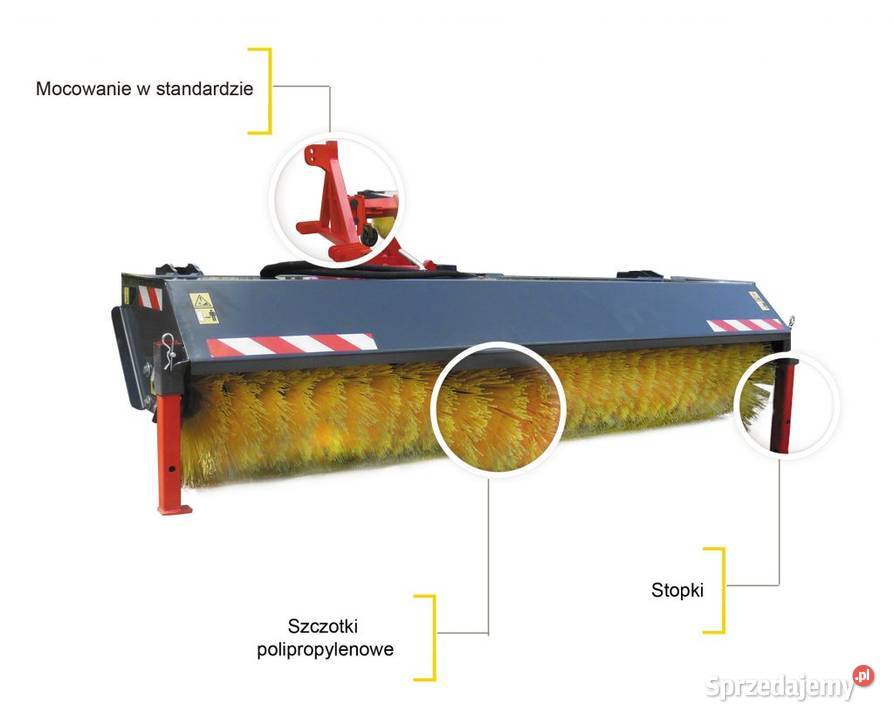Zamiatarka szczotkowa ZE odśnieżanie opolskie